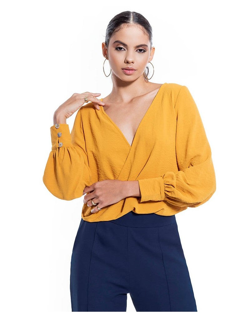 Camisa Mostarda Penélope