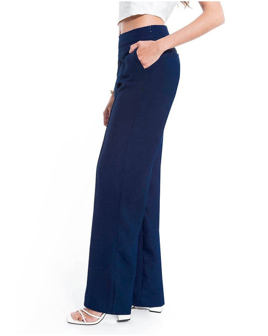 Pantalon Bleu Marine Olivia