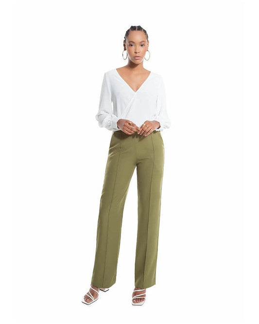 Olive Green Trousers Olivia